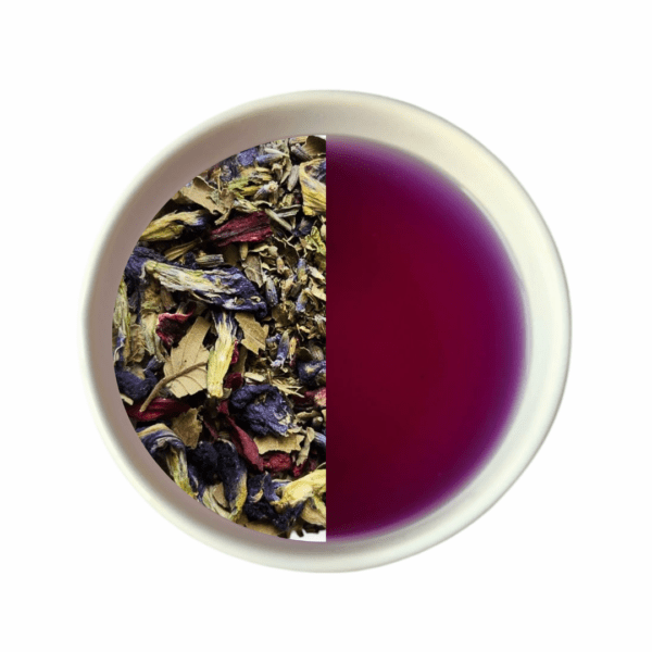 Herbal Haven: Caffeine-free, Blue-pea flower tea blend - Image 3