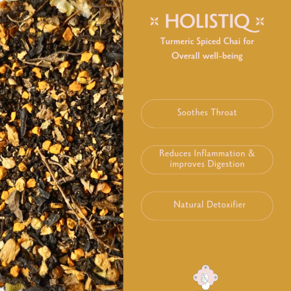 Holistiq: Turmeric Spiced Tea - Image 4