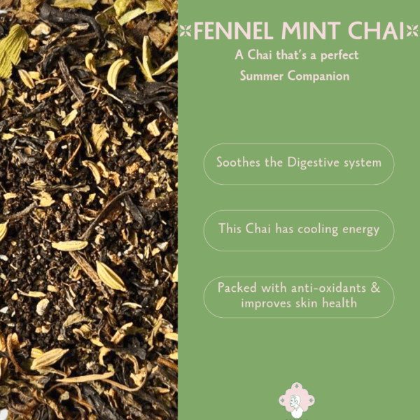 Fennel Mint Chai: A cooling summer Chai - Image 4
